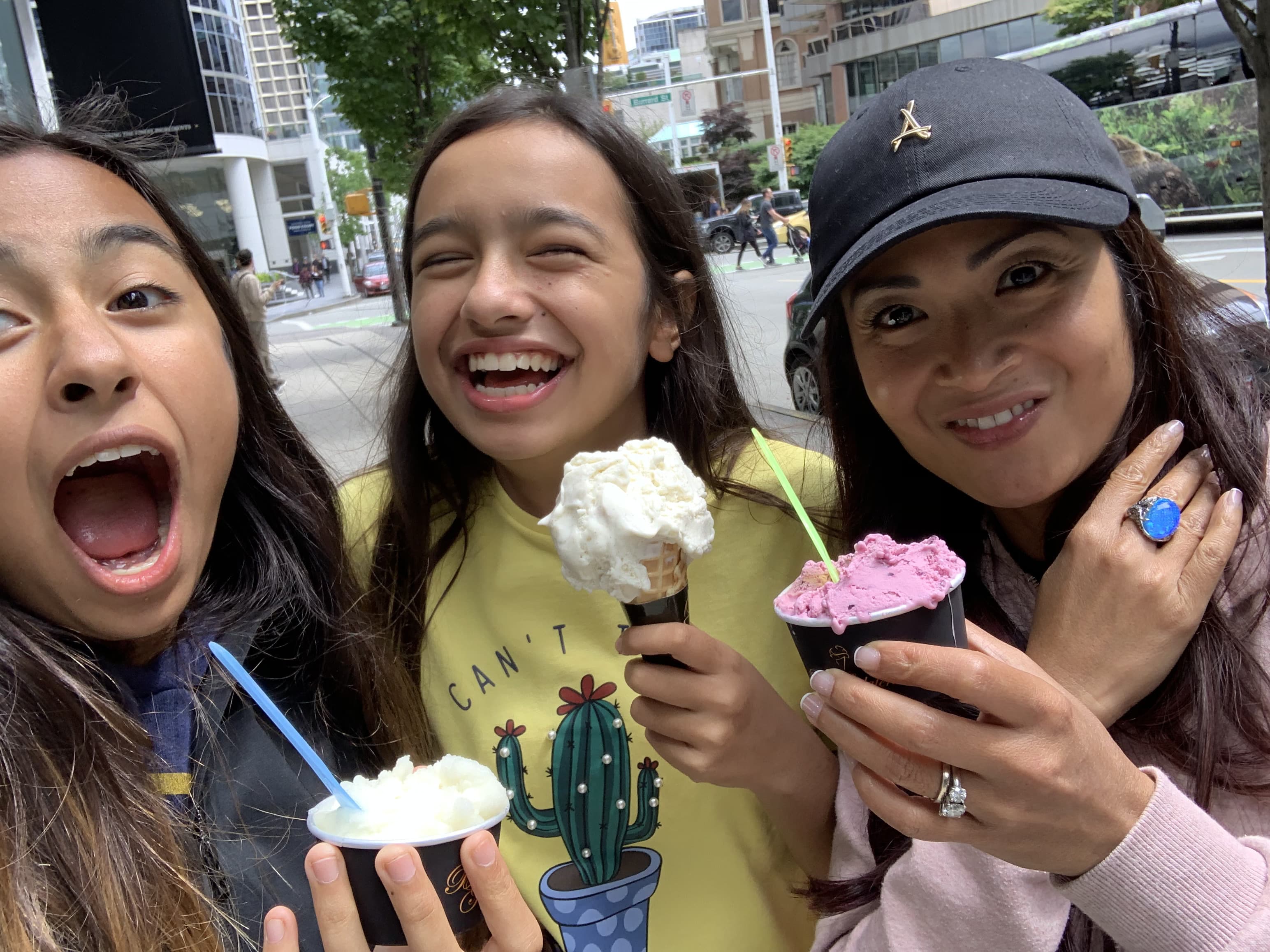 Ice cream in Vancouver!